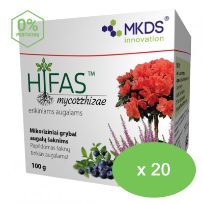 HIFAS - erikiniams augalams, mikoriziniai grybai, MAXI pakuotė (kaina nurodyta 1 vnt.)